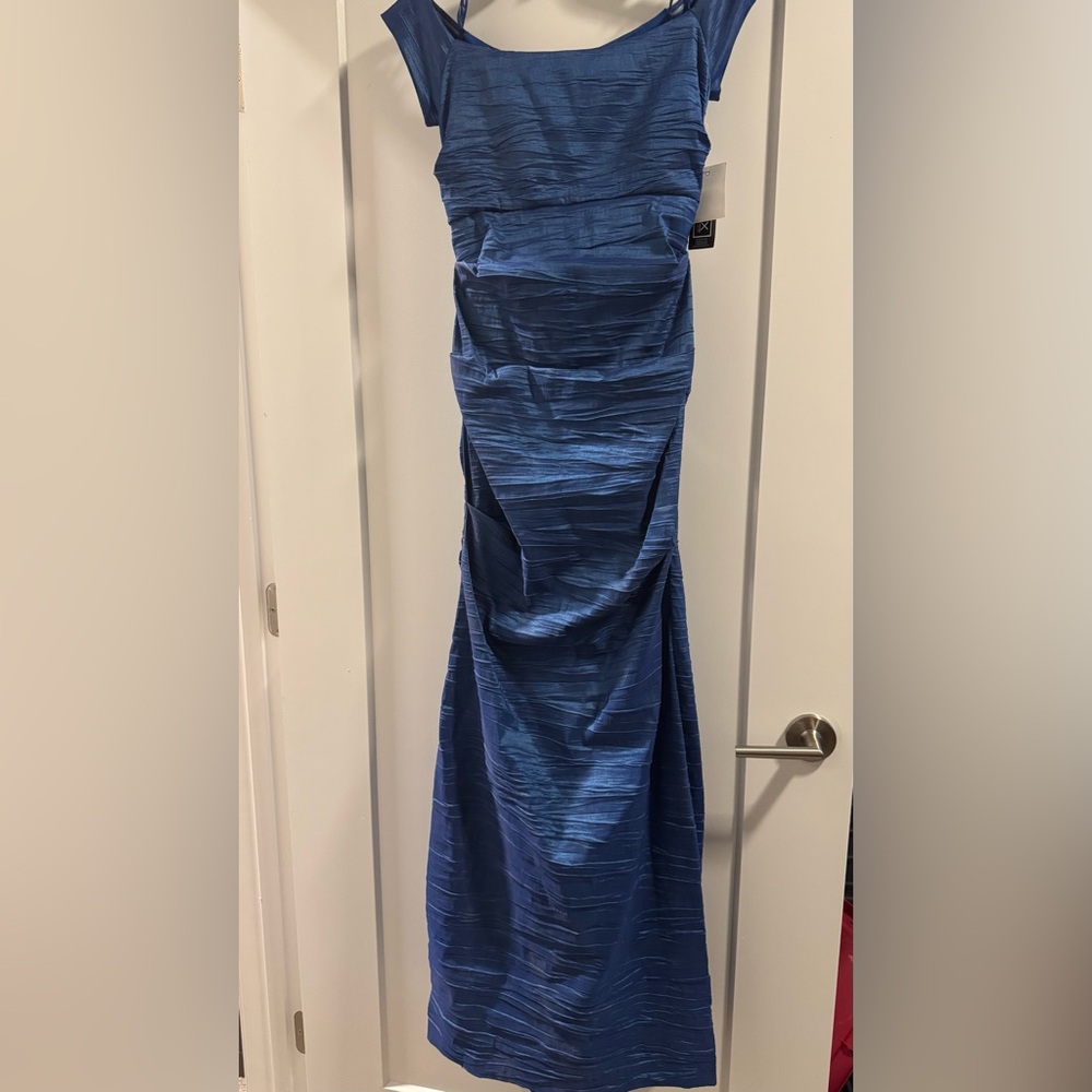 Alex Evenings Electric Blue Evening Gown